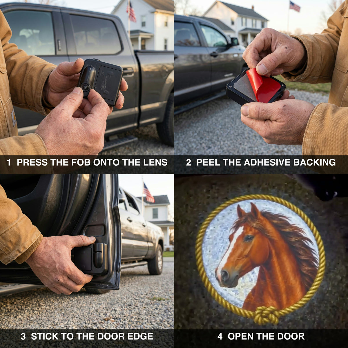 How to install HOOFMARK in 4 steps