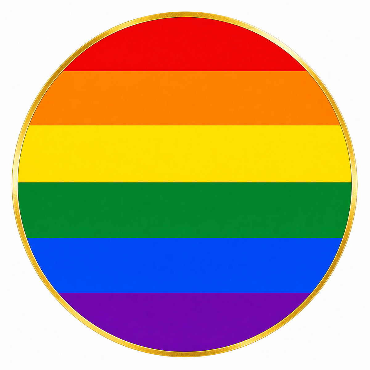 Rainbow Pride flag design