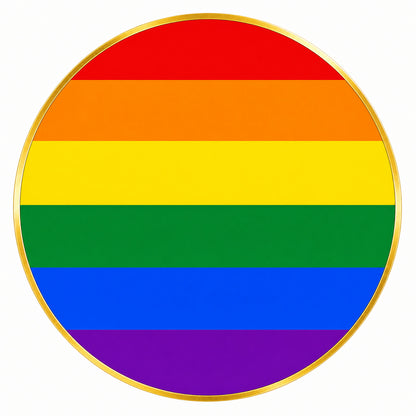Rainbow Pride flag design
